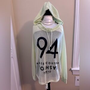 H&M Hooded Top! Green (doesn’t photograph well)!?